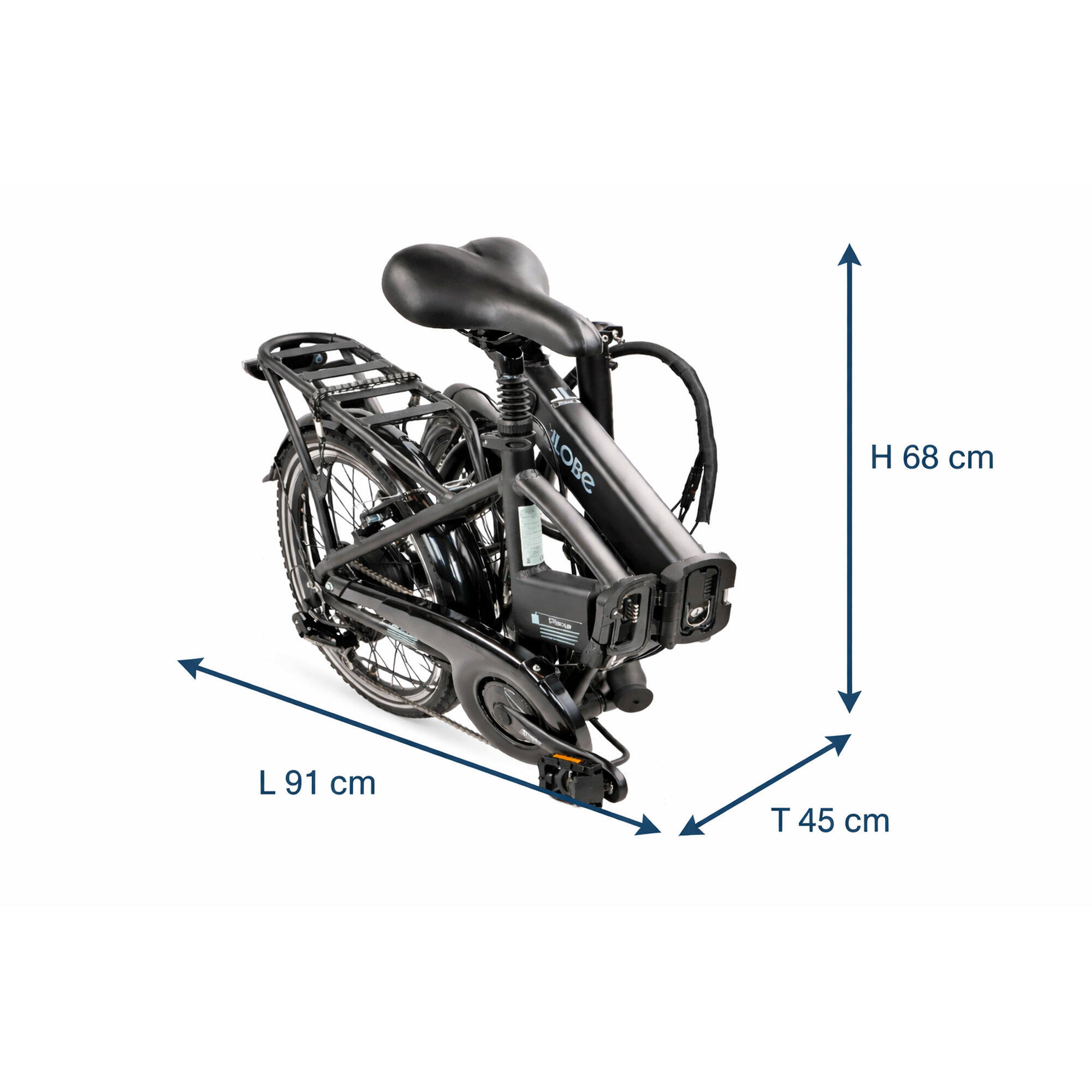 LLOBE Falt E-Bike 20" Plexa 4/7