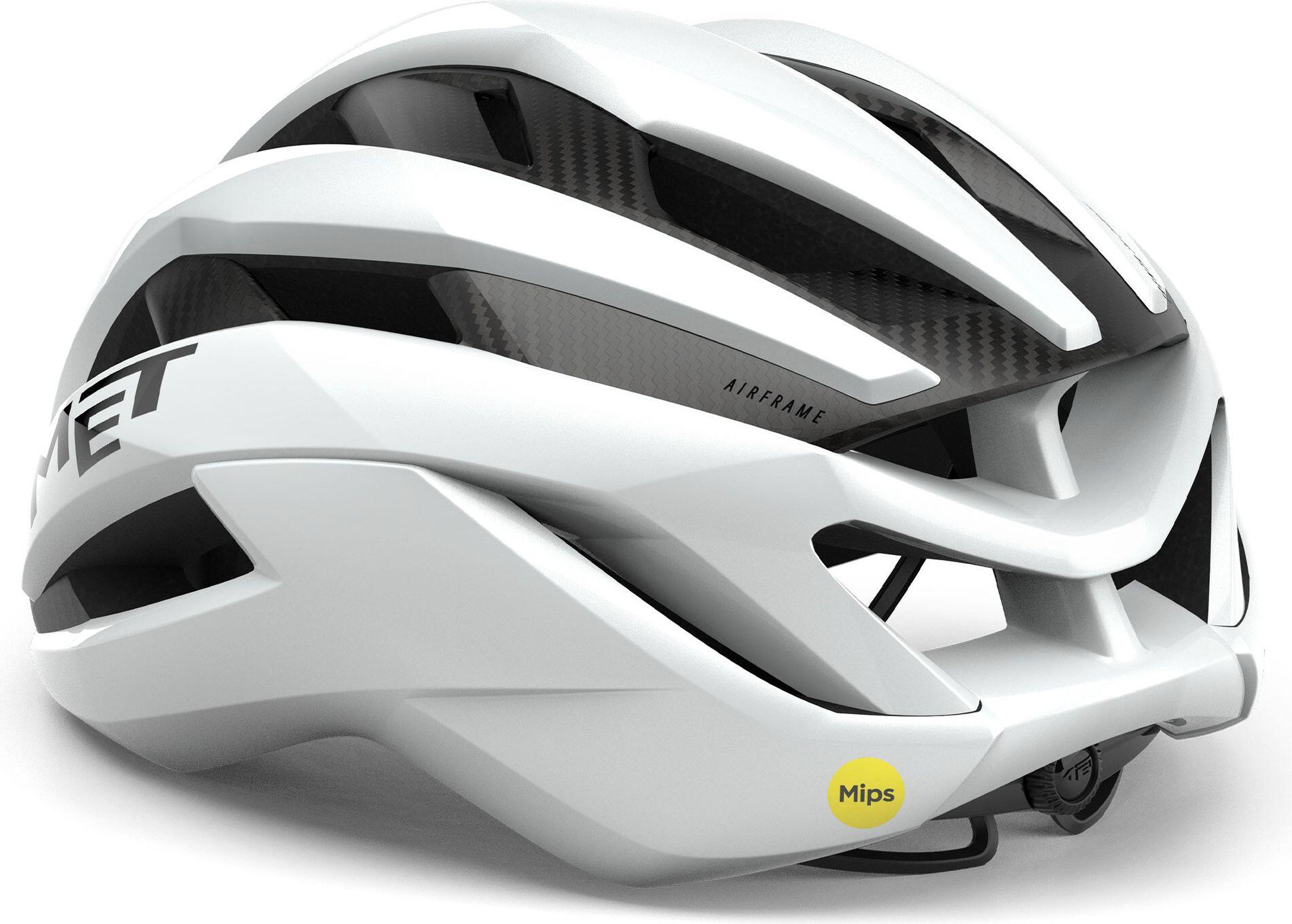 Capacete de estrada MET Trenta 3K Carbono Branco 3/5