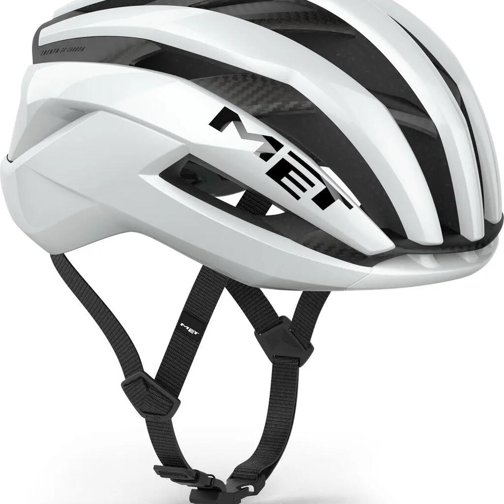 MET Trenta 3K Carbon Road Helmet White