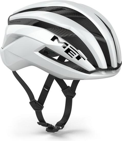 Casque Route MET Trenta 3K Carbon Blanc
