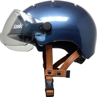 Kask urban lifestyle city helm blauw petrol