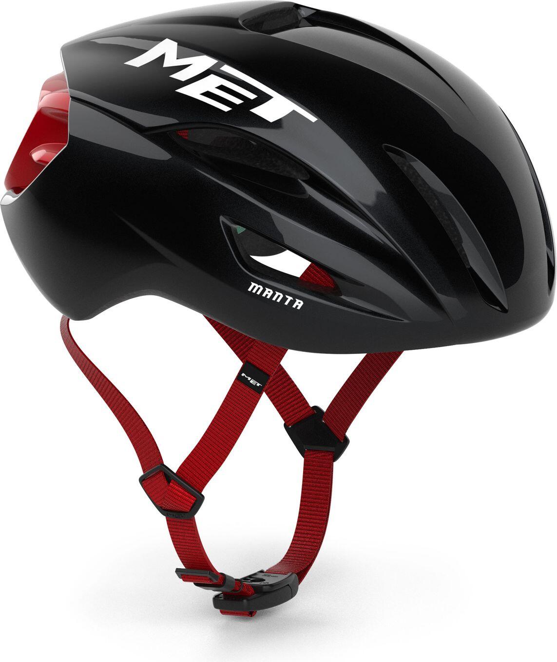 MET Manta Mips Road Helm Rood/Zwart 3/5