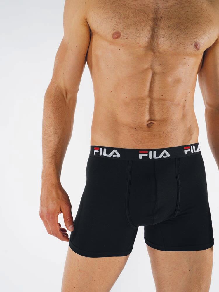 MAN BOXER ELASTIC WITH LOGO MIDI LENGHT LEG 3/7