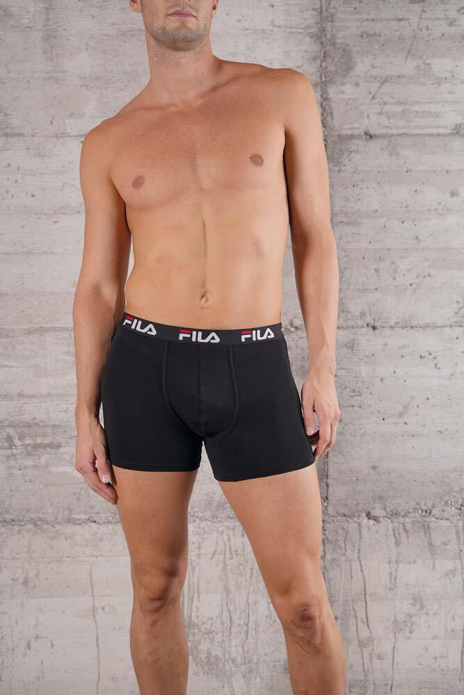 MAN BOXER ELASTIC WITH LOGO MIDI LENGHT LEG 4/7