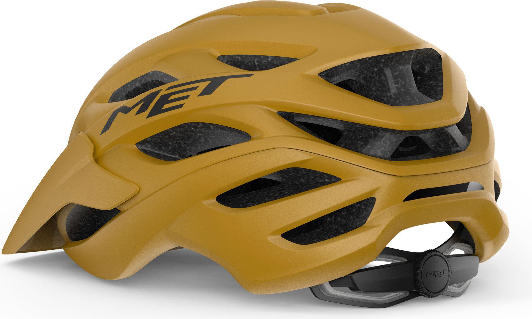 MET Veleno Casco unisex marrone 3/4