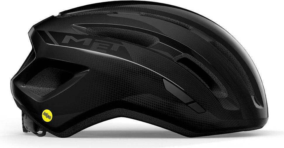 Casco Met Miles Mips Nero lucido 2/7