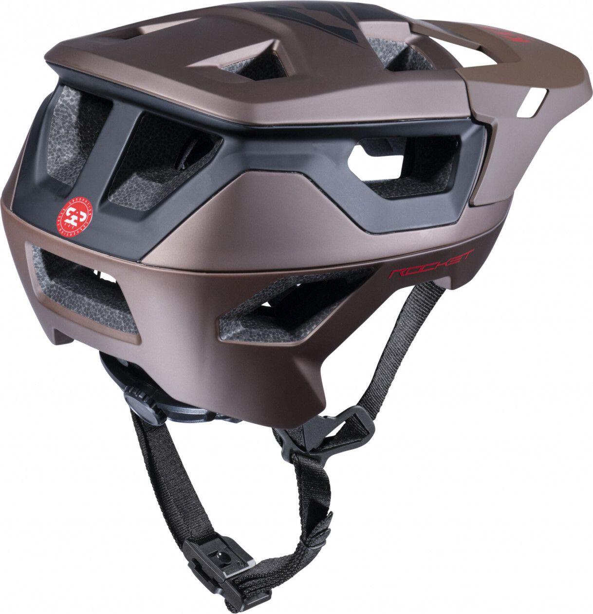 Casque Kenny Rocket Marron 3/4