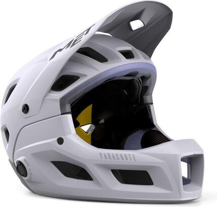 Helm mit abnehmbarem Kinnschutz Met Parachute MCR Mips Lila Mat