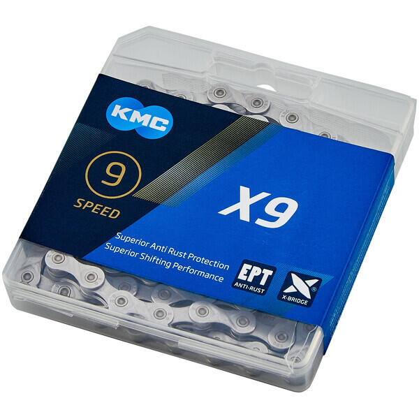Chaîne KMC X9 - Gris (En boîte) 3/7