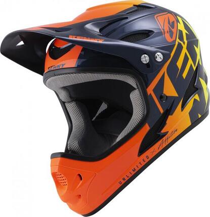 Casque Intégral Kenny Down Hill 2022 Graphic Orange