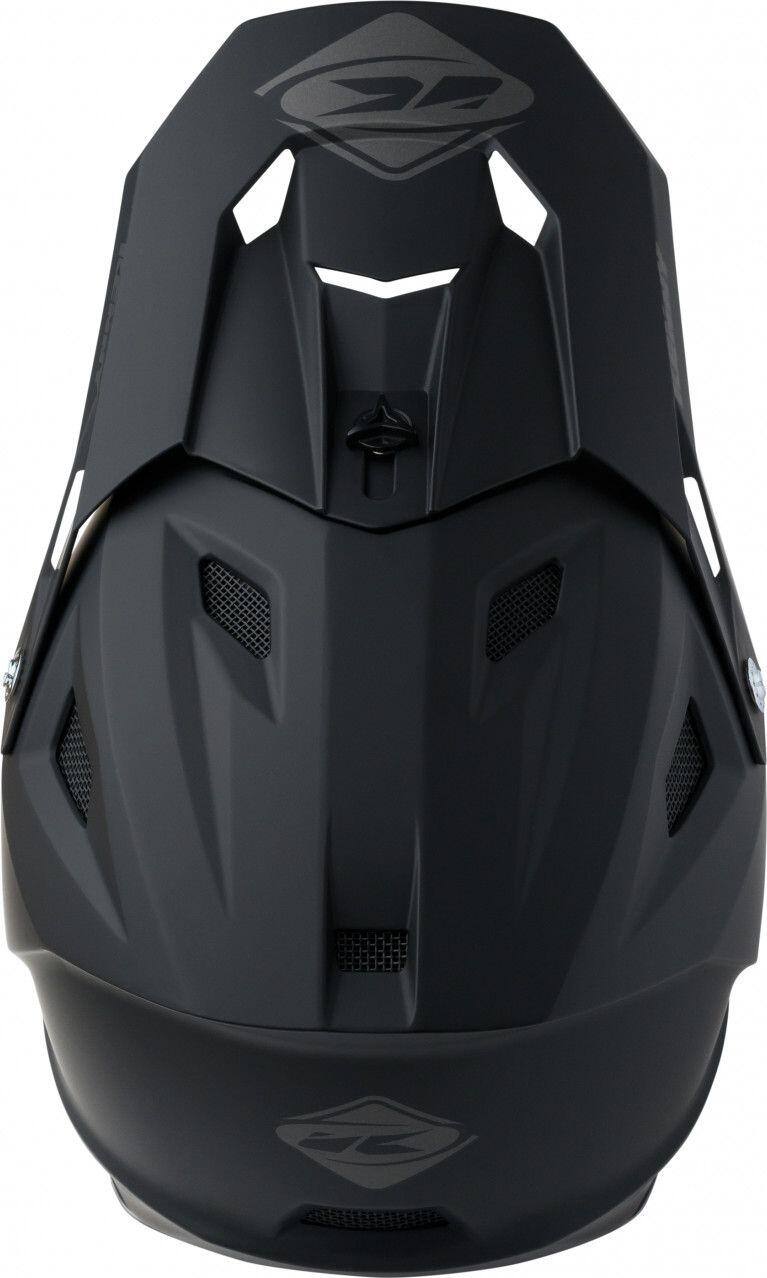 Casco integral Kenny Decade Solid negro 2/3