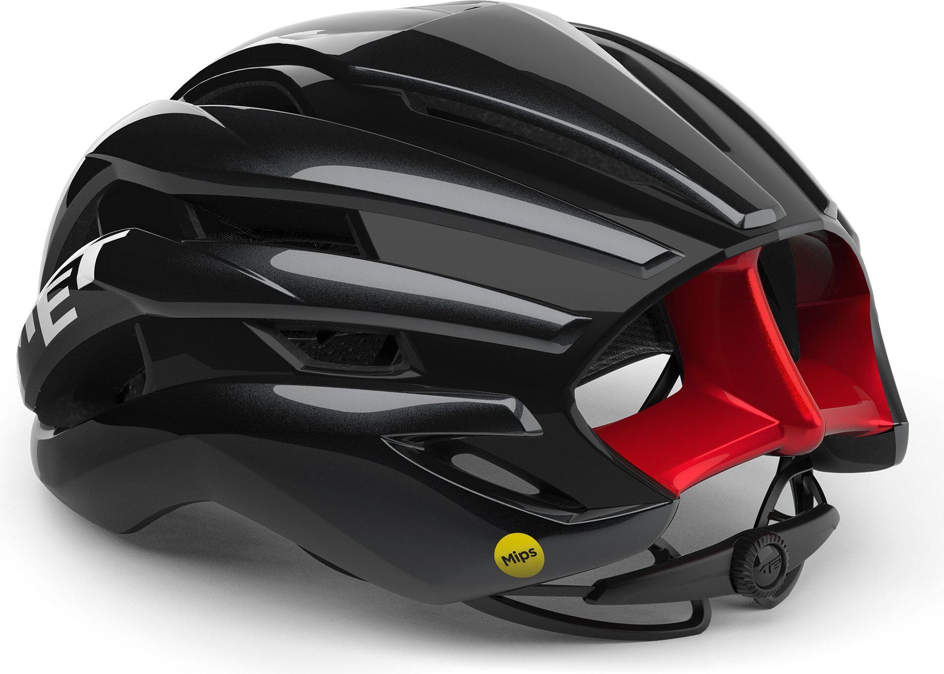Casque Route MET Trenta Mips Rouge/Noir 2/6