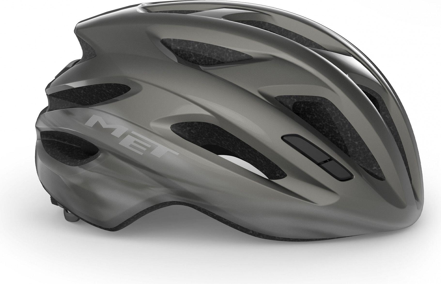 Casque MET Idolo Titanium Brillant 3/4