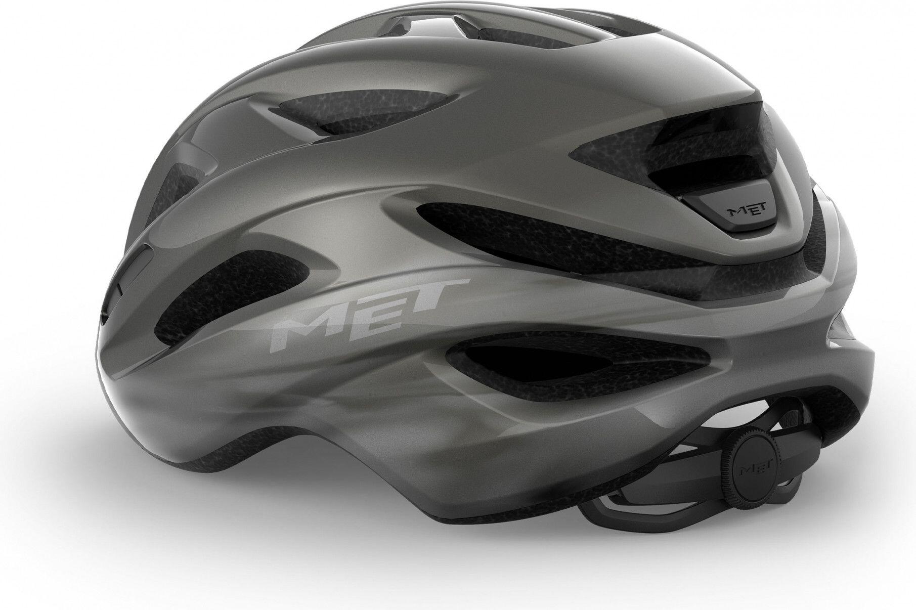 Casque MET Idolo Titanium Brillant 2/4