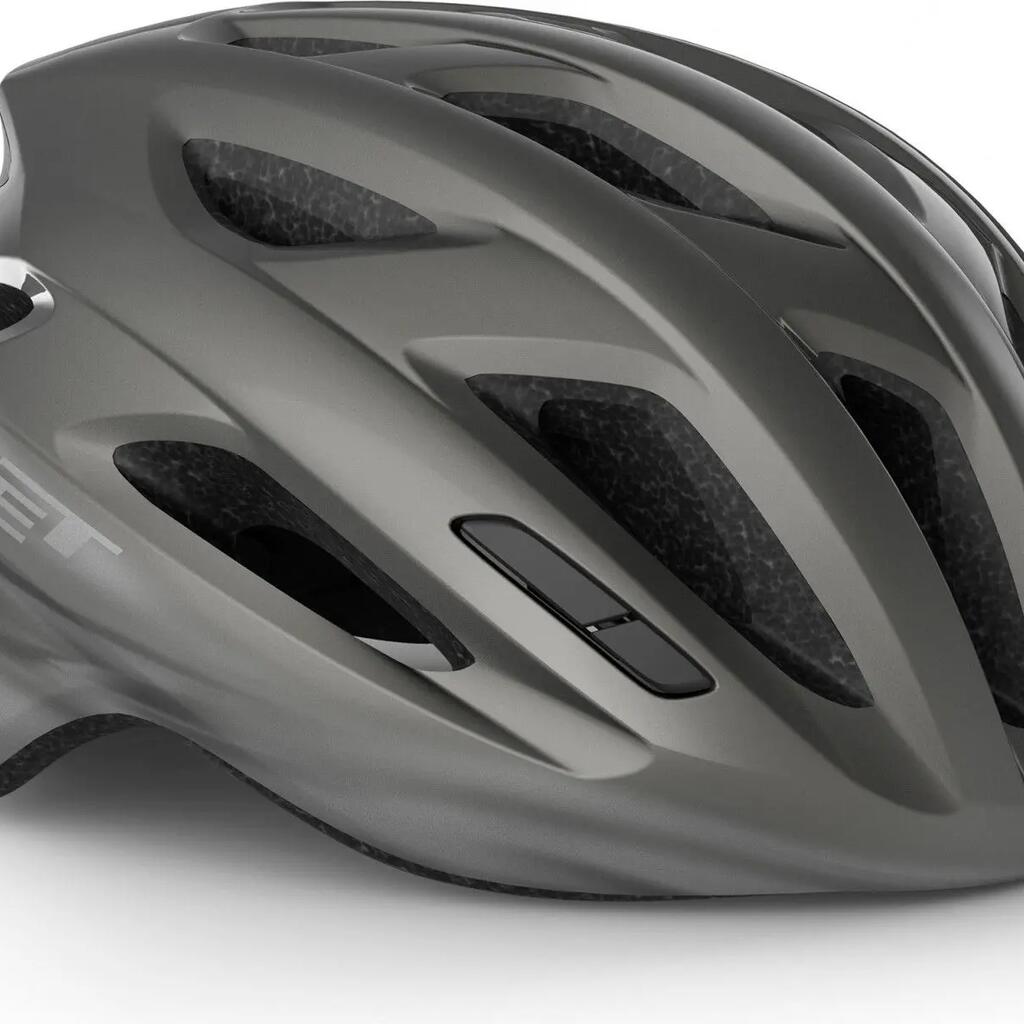 MET IDOLO Road Bike Helmet Titanium Glossy