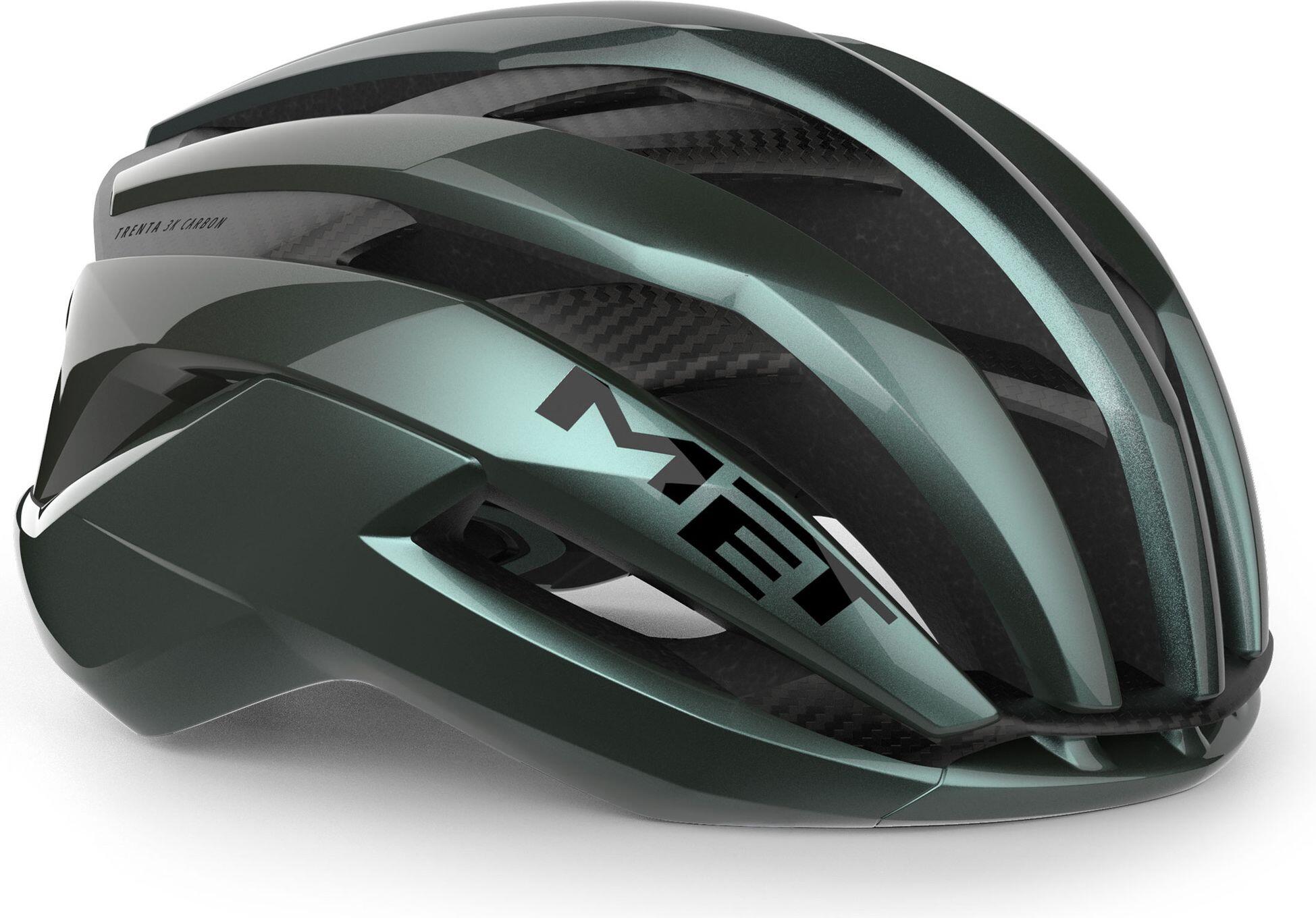 Kask do rowerów szosowych dla dorosłych Met Trenta 3K Włókno węglowe