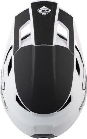 Casque Intégral Kenny Split Blanc / Noir 3/6