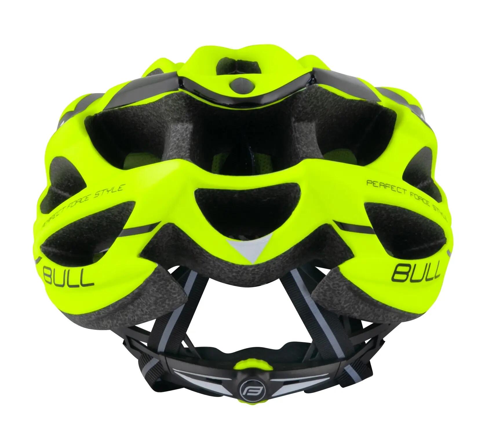 Capacete Force Bull Amarelo Fluorescente/Preto S/M 3/5