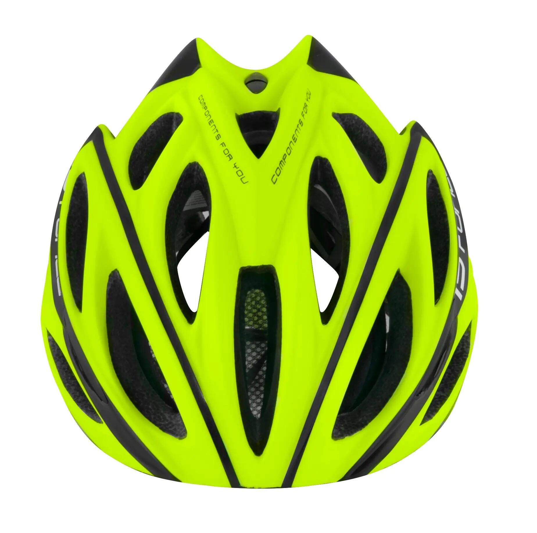 Capacete Force Bull Amarelo Fluorescente/Preto S/M 2/5