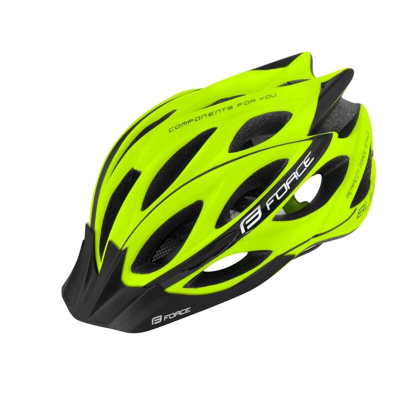 Casca Force Bull Galben Fluo/Negru S/M