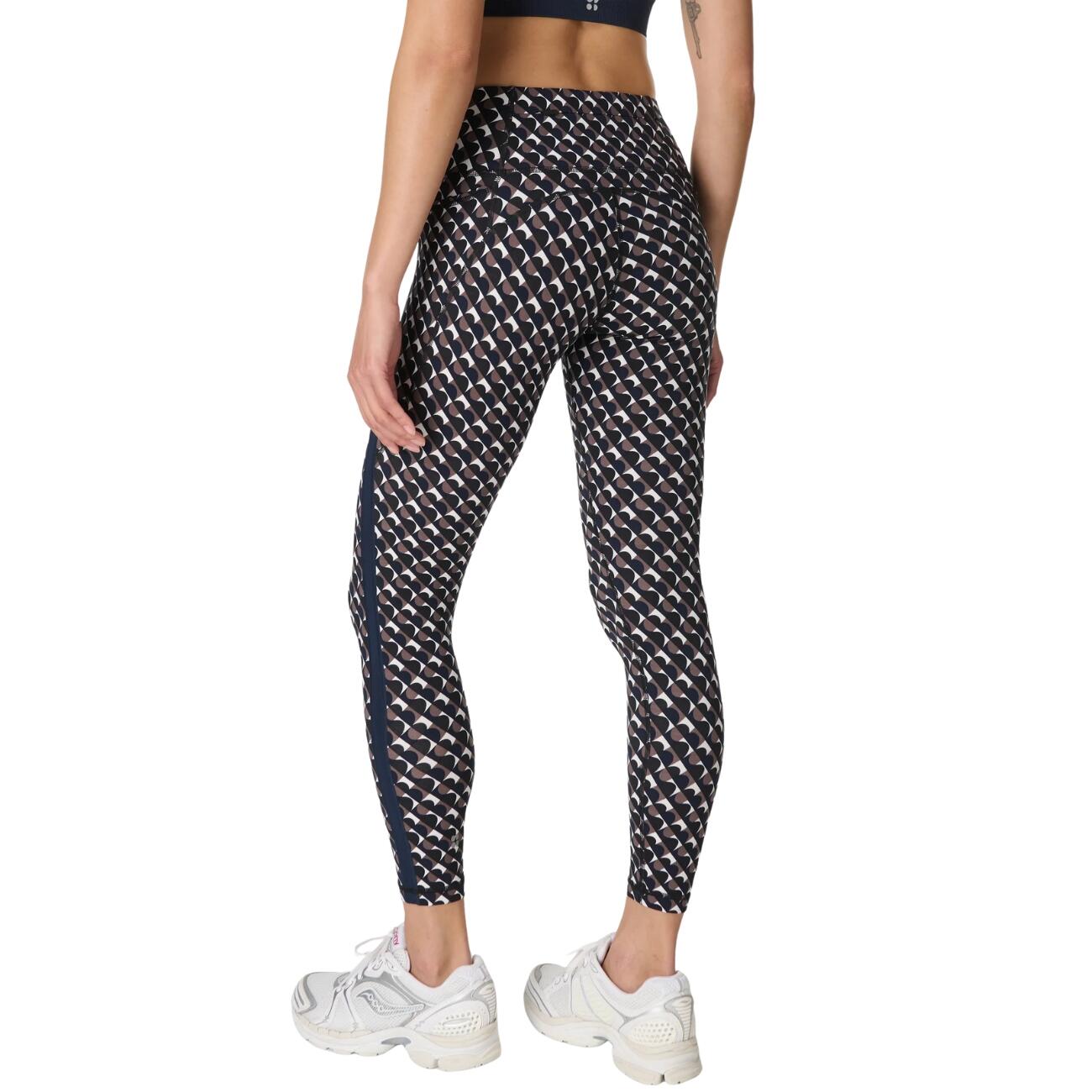 SWEATY BETTY Sweaty Betty Power 7/8 Side Stripe Workout Leggings  BLACK BAUHAUS 3/7