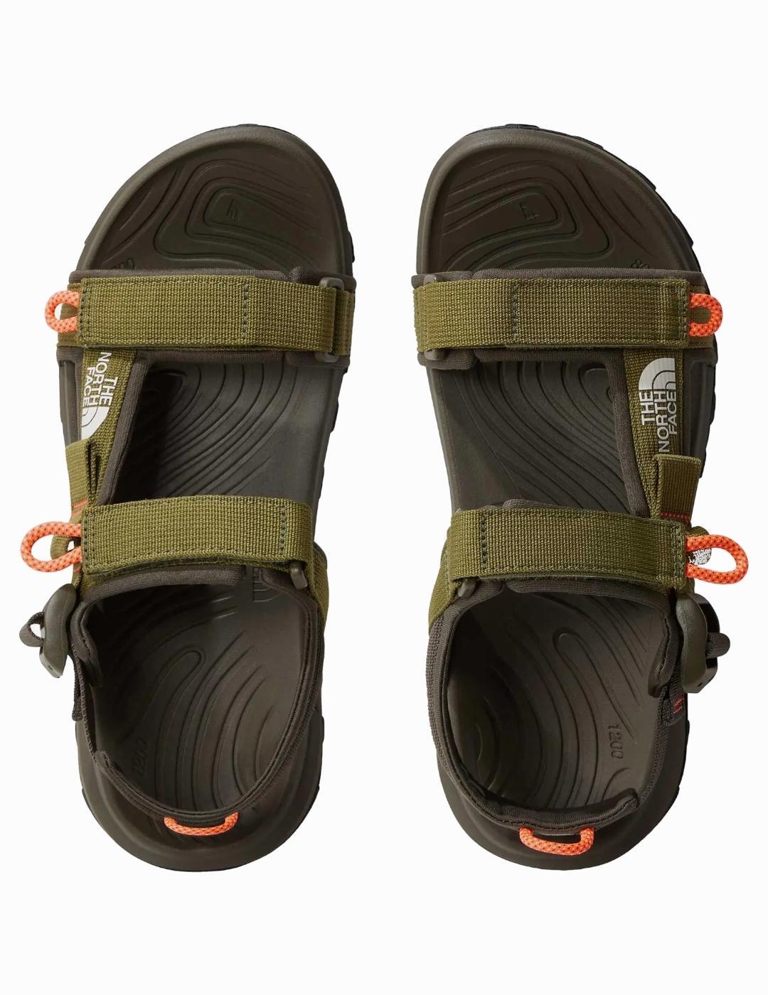 Sandalias para Hombre The north face  Verde 4/6