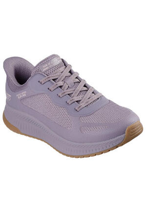 Zapatillas Skechers Bobs Squad 4 - Stapl, Púrpura, Mujer