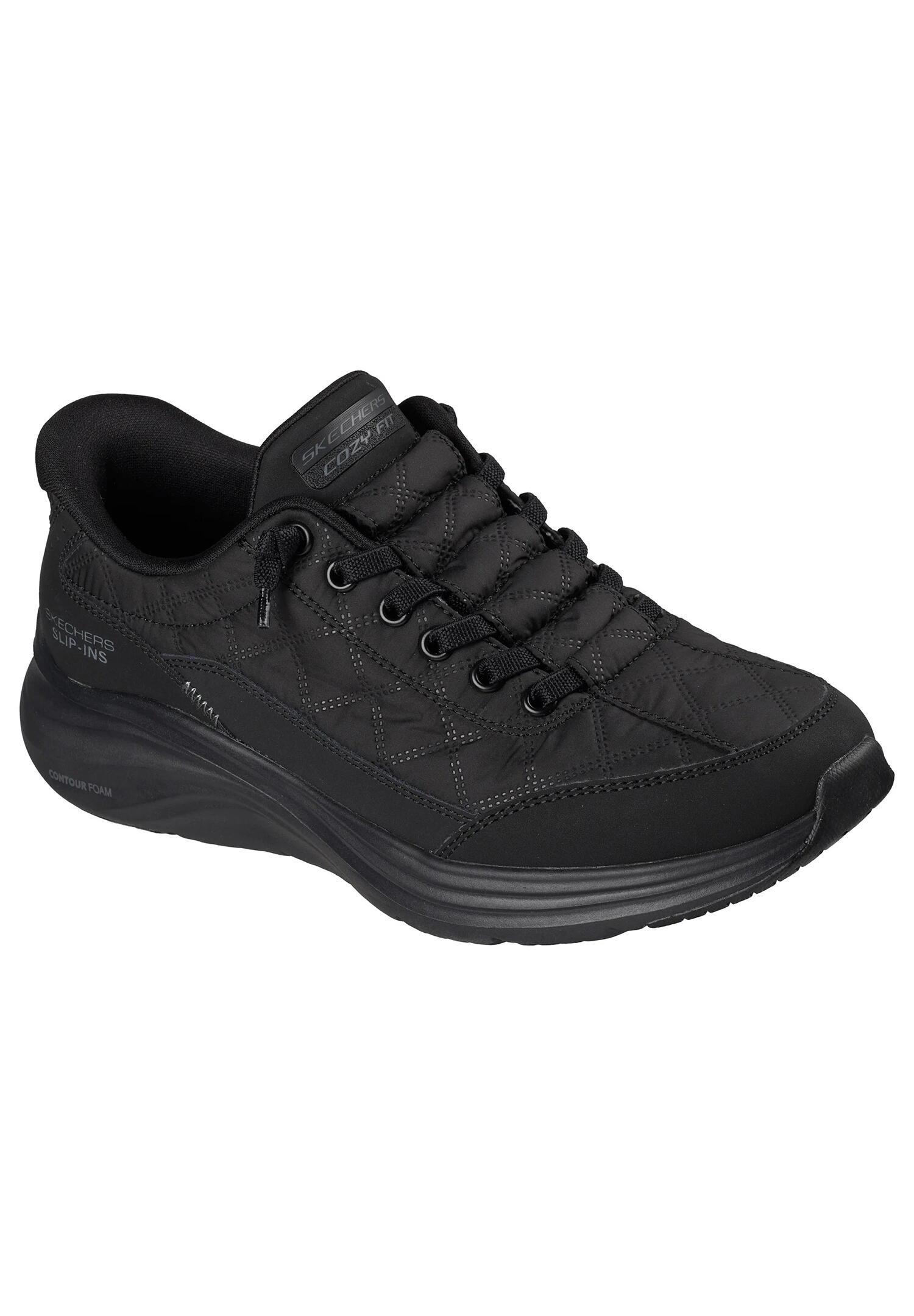 Baskets Skechers Contour Foam, Noir, Femmes 1/5