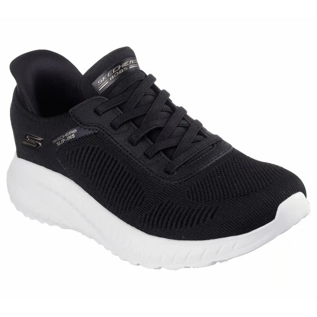 Women's BOBS SQUAD CHAOS CURRENT MUSE Slip-Ons Black