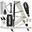 Virtufit Supboard Surfer 305 - Bej - Include Windsail și accesorii