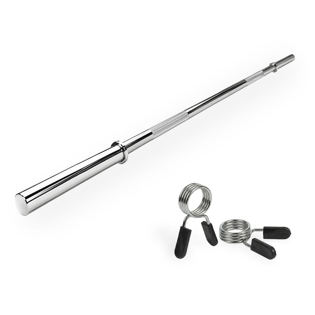 Barbell Bar - 170 cm - Spring Clip Closure - 30 mm