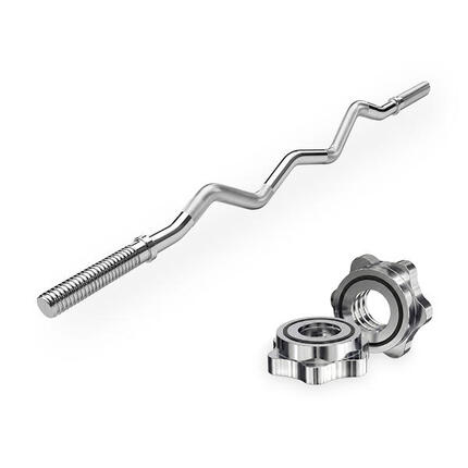 Curl Bar - EZ Barbell Bar - 120 cm - Vis - 30 mm