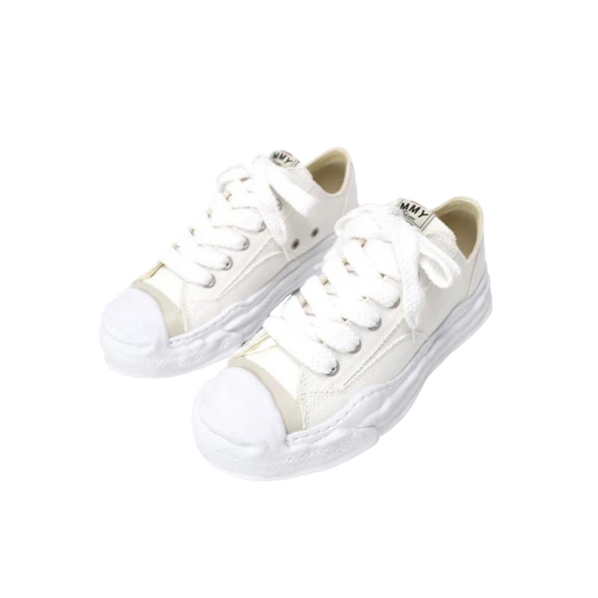 Chaussures  Hank OG Sole Canvas Low White 3/5