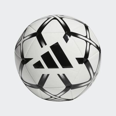 Voetbal adidas starlancer clb wit/rood maat 5 100% polyurethaan
