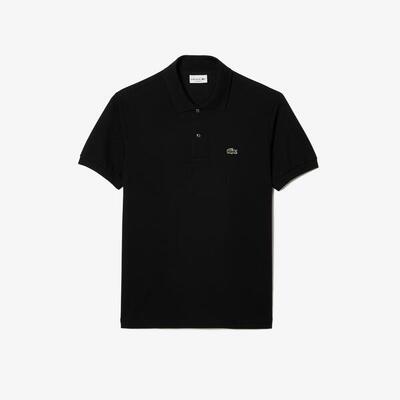 Lacoste Modello L1212 Short Sleeved Ribbed Collar S Colore Rosa