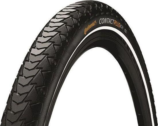 Continental Contact Plus 700c Schlauchtyp Starrer SafetyPlus Reflexreifen