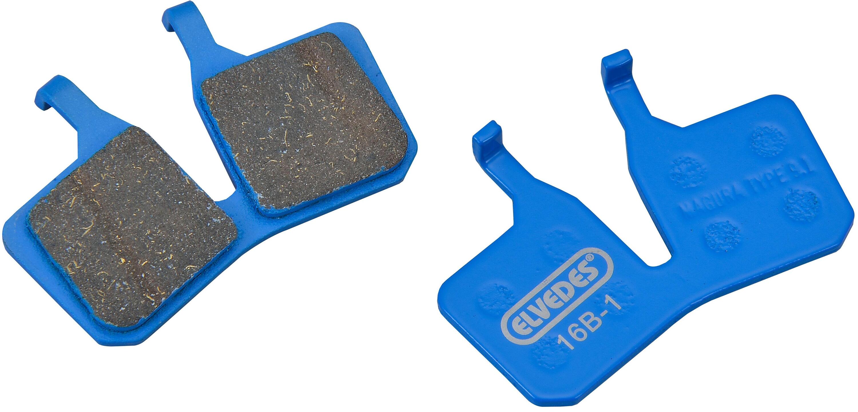 Par de pastilhas de travão de bicicleta orgânicas Elvedes Magura MT5/7 2/3