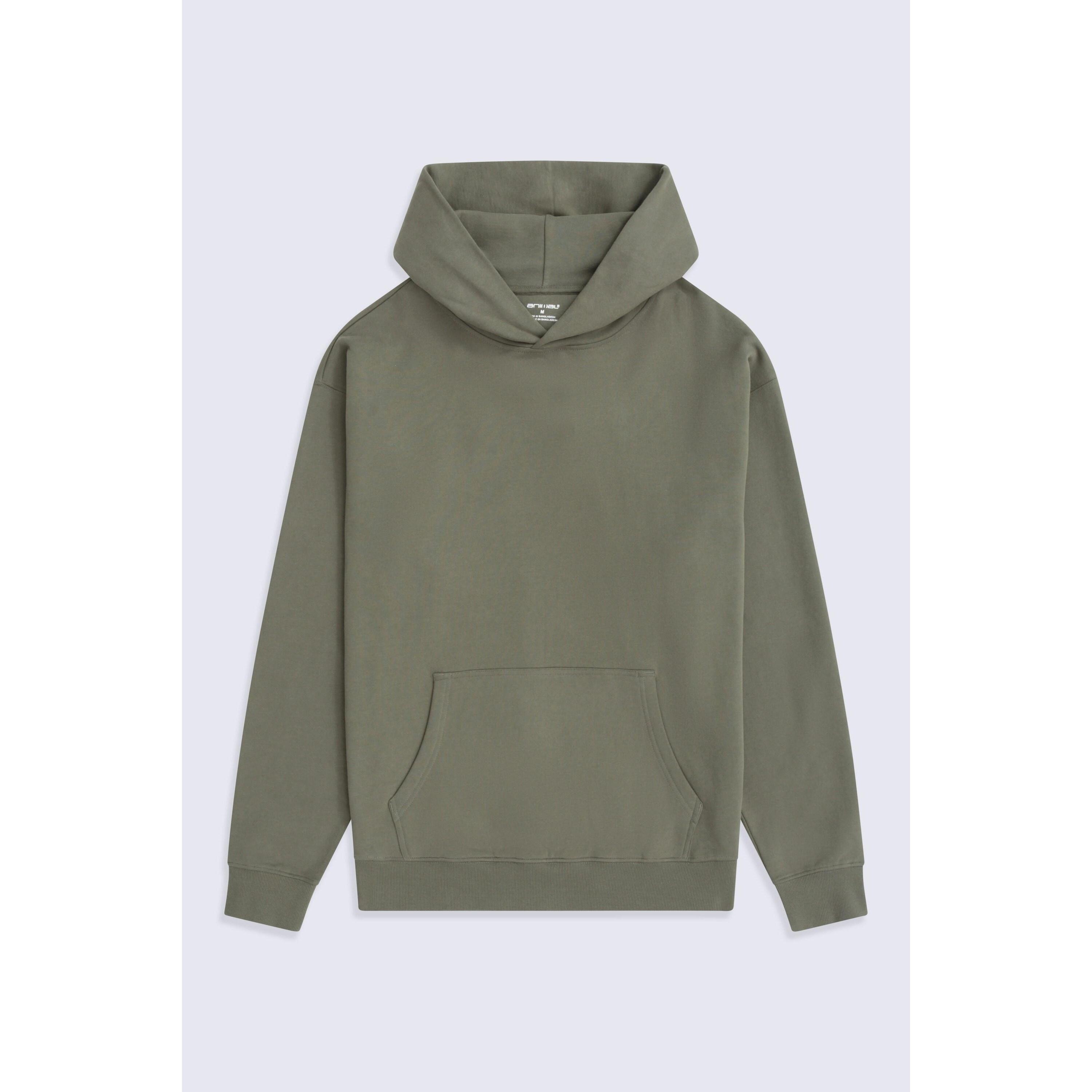 Animal Mens Icon Organic Drop Shoulder Hoodie