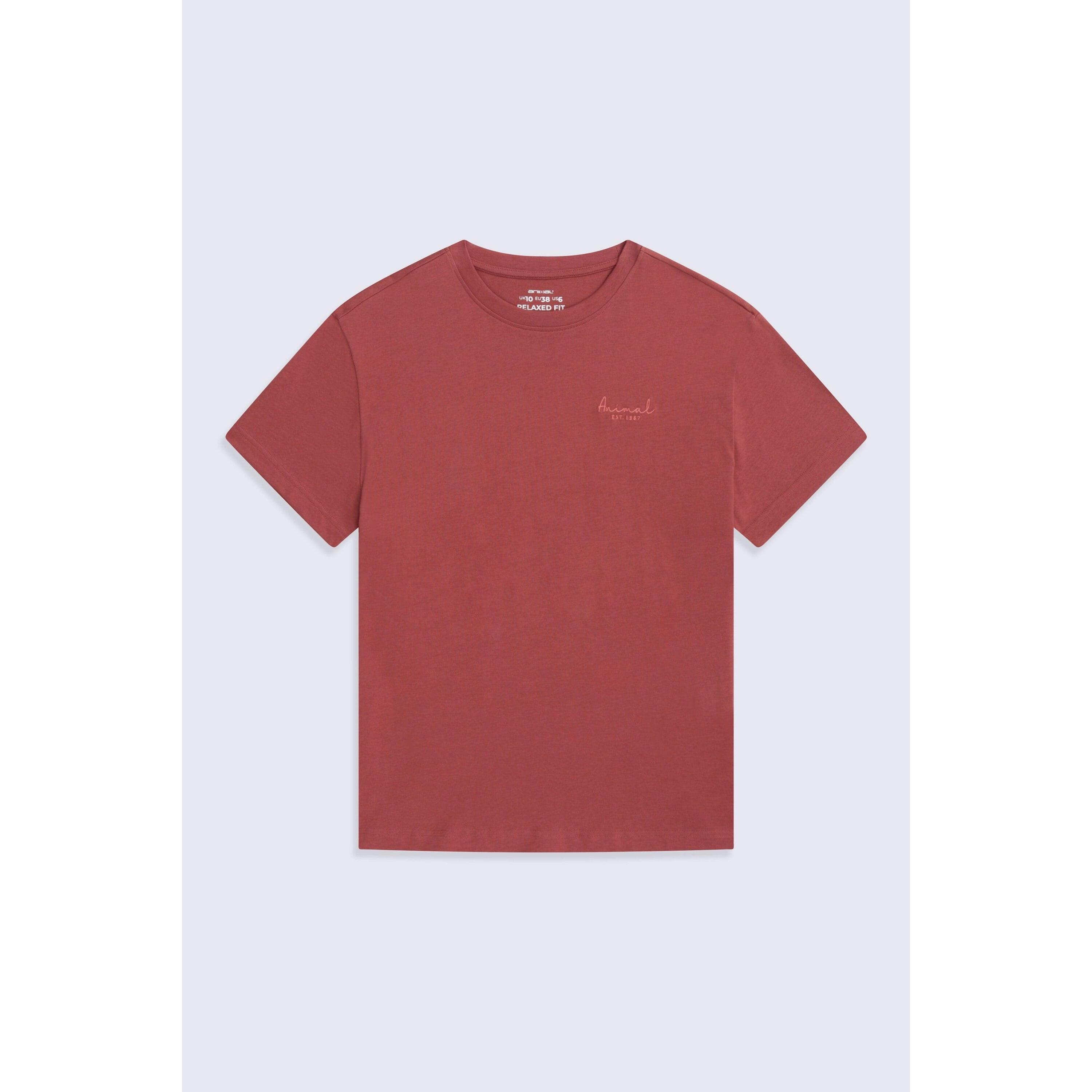 Animal Womens/Ladies Grace Heavyweight Relaxed Fit Short-Sleeved T-Shirt
