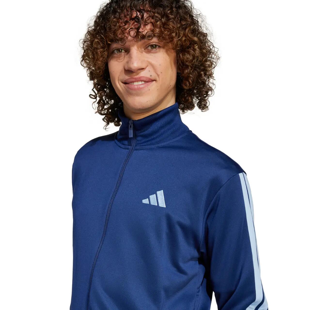 Pánská tepláková souprava adidas Sportswear Basic 3-Stripes French Terry 6/9