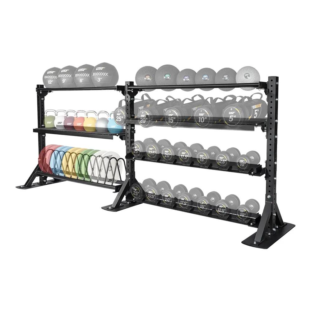 USR Miletos-B-R34 Bumper Plaka-Dambıl-Kettlebell-Wallball Rafı 2/7
