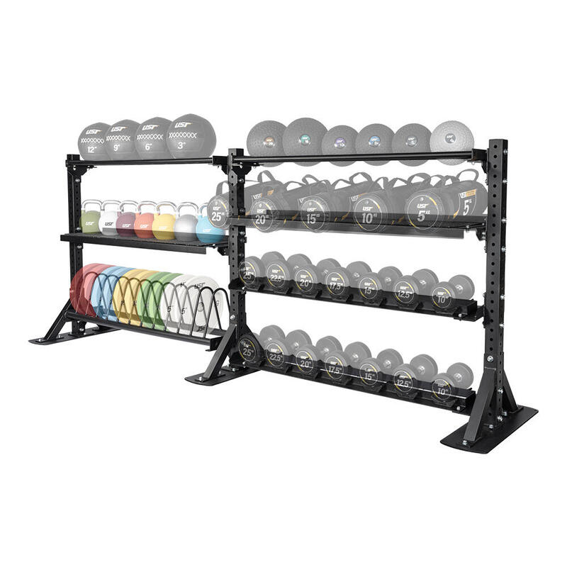 USR Miletos-B-R34 Bumper Plaka-Dambıl-Kettlebell-Wallball Rafı