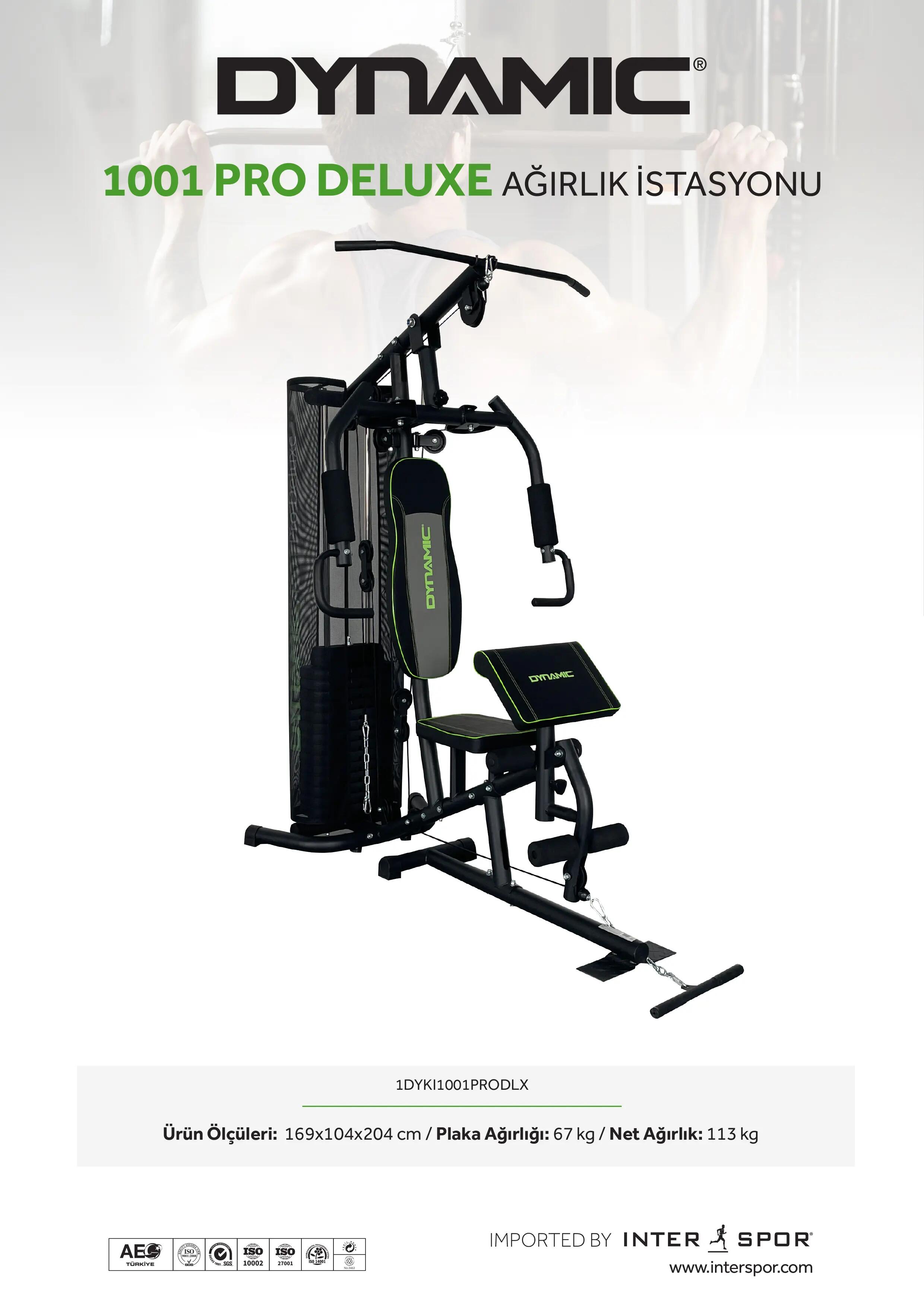 DYNAMIC 1001 PRO TEKLİ AĞIRLIK İSTASYONU DLX 5/5