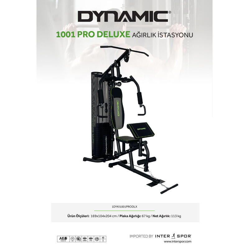 DYNAMIC 1001 PRO TEKLİ AĞIRLIK İSTASYONU DLX
