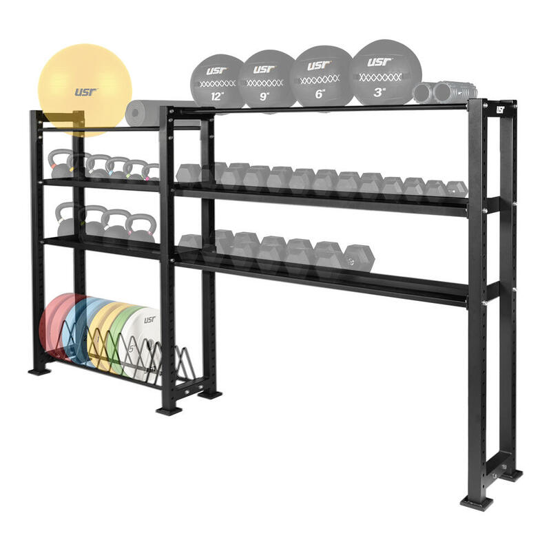 USR Ephesos-A-R43 Bumper Plaka-Dambıl-Kettlebell-Wallball Rafı