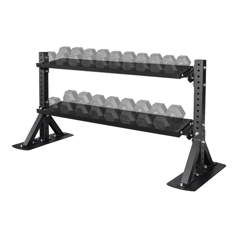 USR Miletos-A-R20 2 Katlı Dambıl-Kettlebell Rafı 2/7