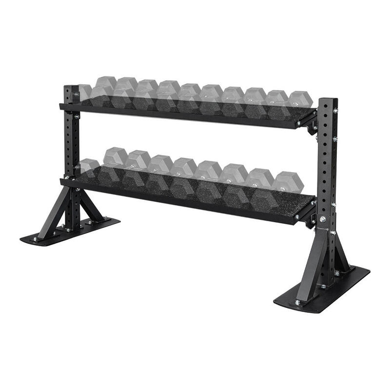 USR Miletos-A-R20 2 Katlı Dambıl-Kettlebell Rafı