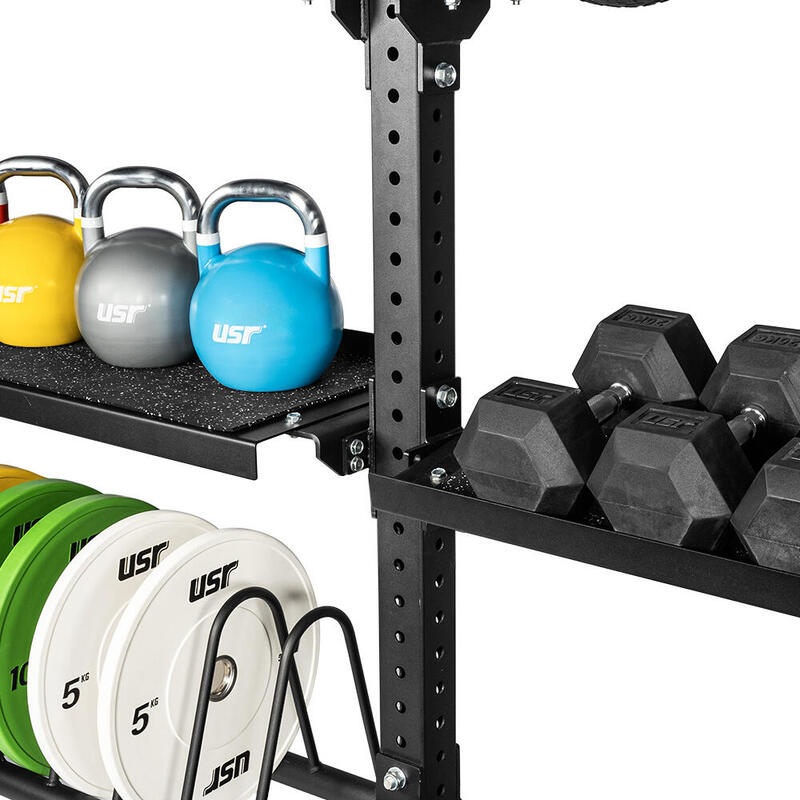 USR Miletos-103 107 Cm Kettlebell-Hex Dambıl Rafı