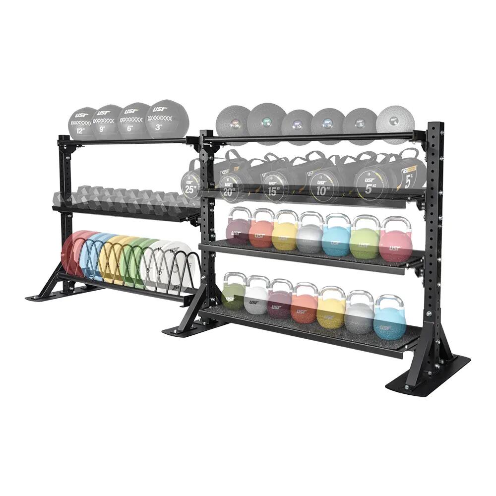 USR Miletos-A-R34 Bumper Plaka-Dambıl-Kettlebell-Wallball Rafı 4/7