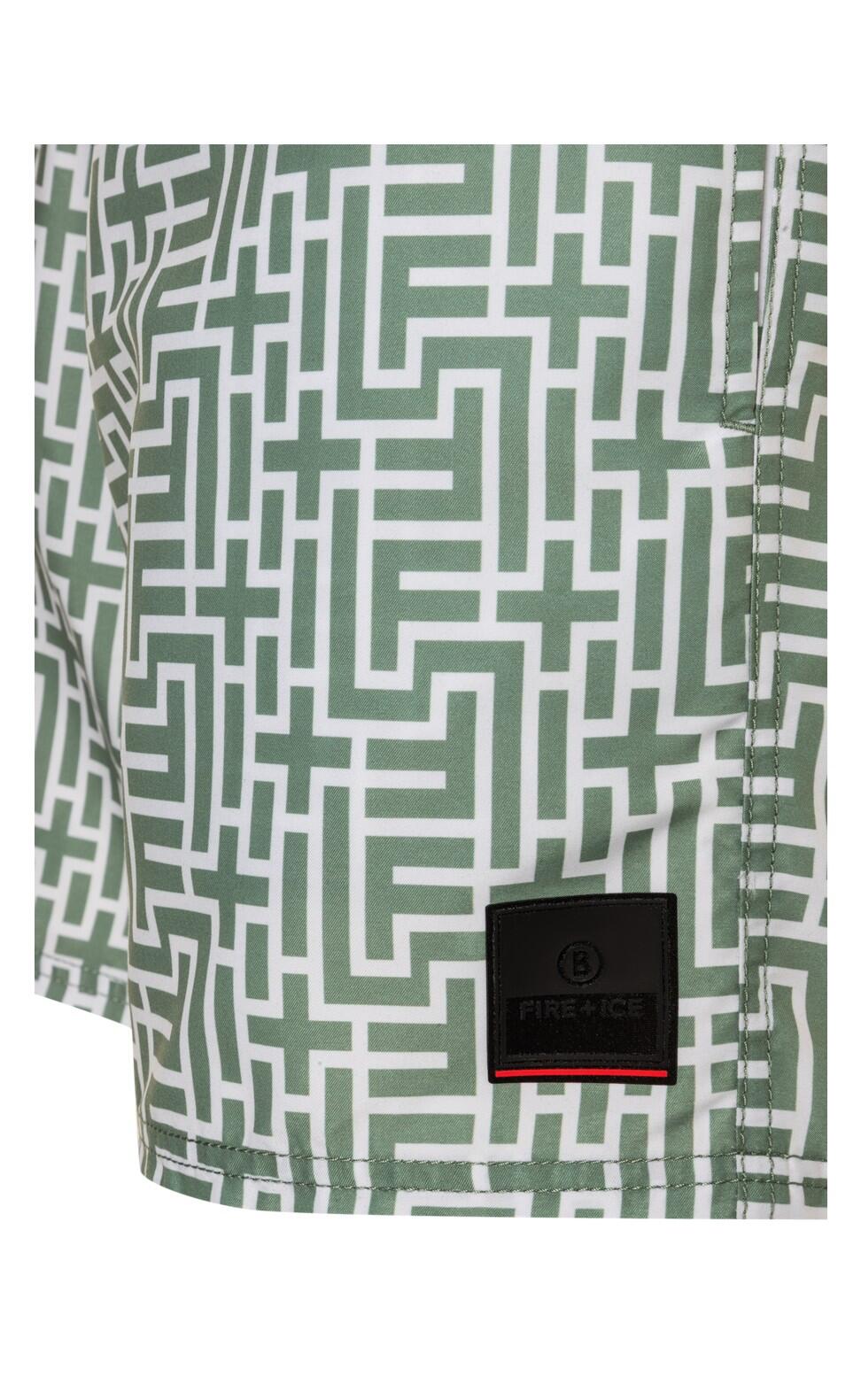 BOGNER FIRE + ICE Bogner Fire + Ice Herren Badeshorts NELSON2 light grey 3/5